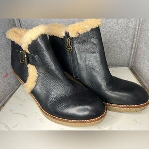 SAM EDELMAN JAYLA ANKLE BOOTS BLACK SIZE 9